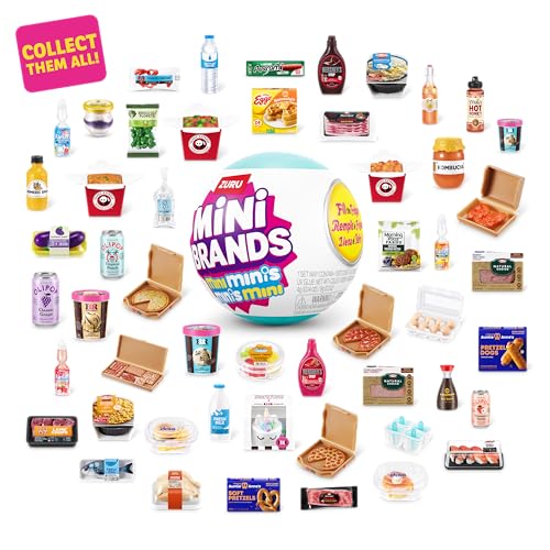 Mini Brands Fill The Fridge Mini Minis Series 1 by ZURU, Collectible Miniature Toy, (2 Capsules) - Image 5