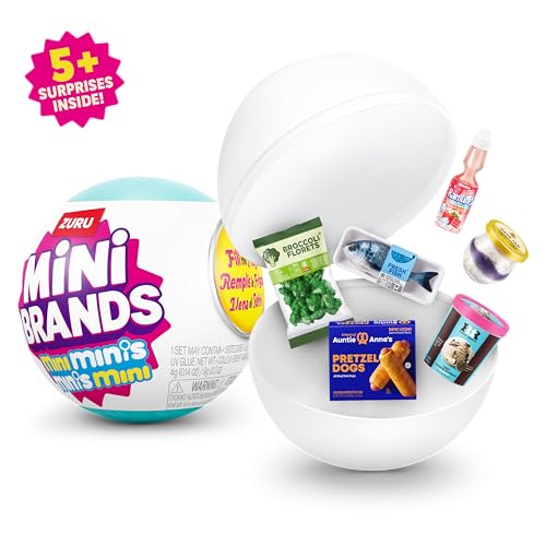 Mini Brands Fill The Fridge Mini Minis Series 1 by ZURU, Collectible Miniature Toy, (2 Capsules) - Image 2