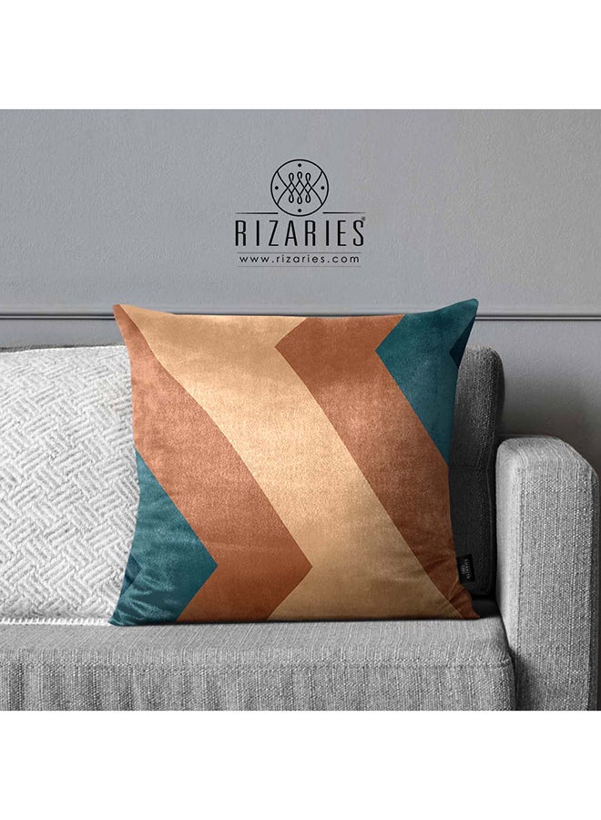 RIZARIES SuperSoft Ocean Abstract Throw Pillow - Image 1