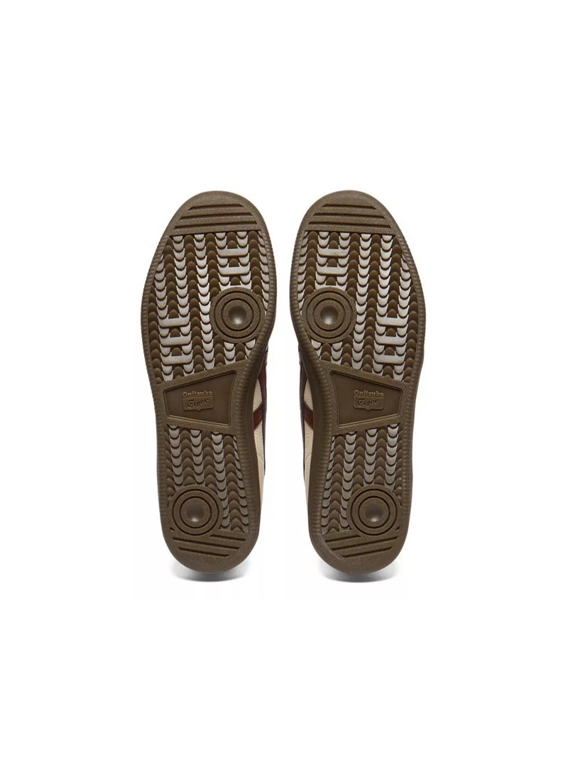 Onitsuka Tiger Unisex Low-Top Sneakers - Cream/Brown - Image 5