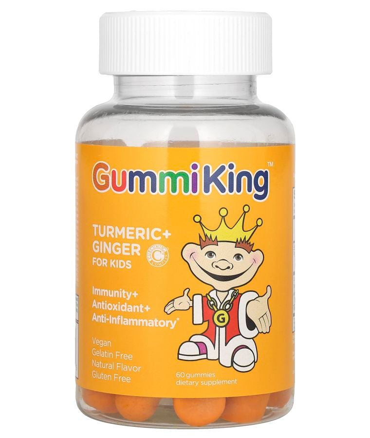 Turmeric + Ginger For Kids Mango 60 Gummies