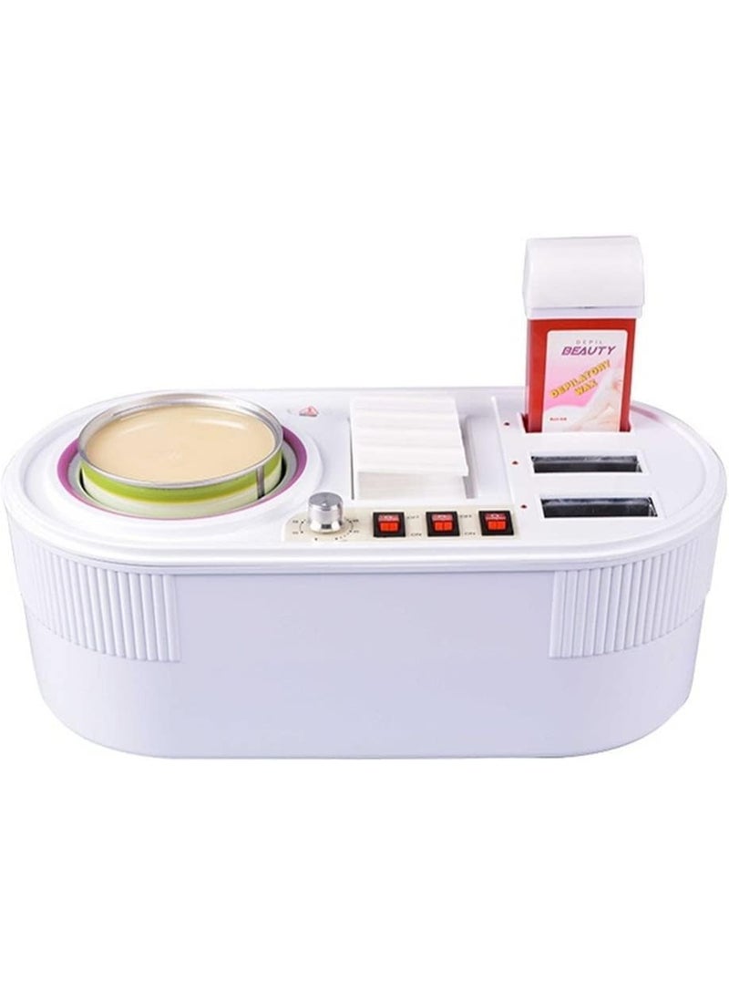 HK Professional Multi-Function Hair Removal Wax Heater Machine for Hard Wax and Roll-On Cartridges - Image 3