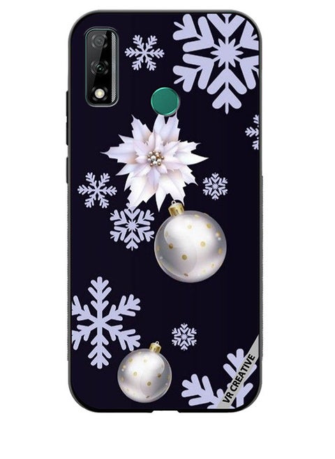 Protective Case Cover For Huawei Y8s Winter Snow Art Design Multicolour