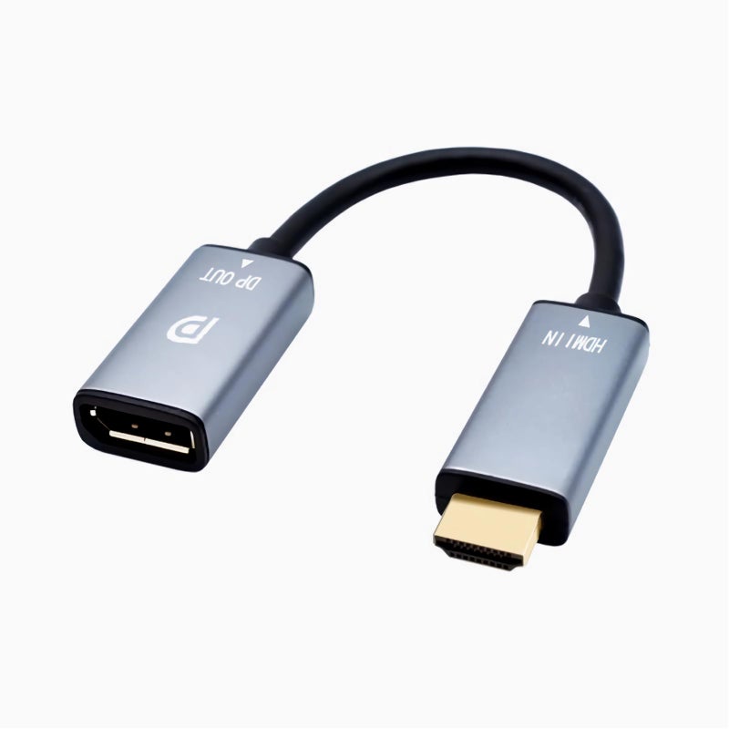 CORN HDMI to DisplayPort Adapter 4K@60Hz High Speed HDMI Male to DP Female Converter Cable Compatible for PC Graphics Card Laptop Mini NS PS5/4 Xbox One/360 - Image 1