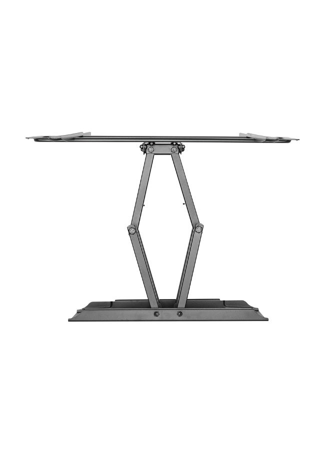 ستارجولد دعامة تثبيت على الحائط للتلفزيون ذات الحركة الكاملة شديدة التحمل تناسب شاشة تلفزيون LCD منحنية مقاس 32 بوصة - 75 بوصة باللون الأسود - Image 5