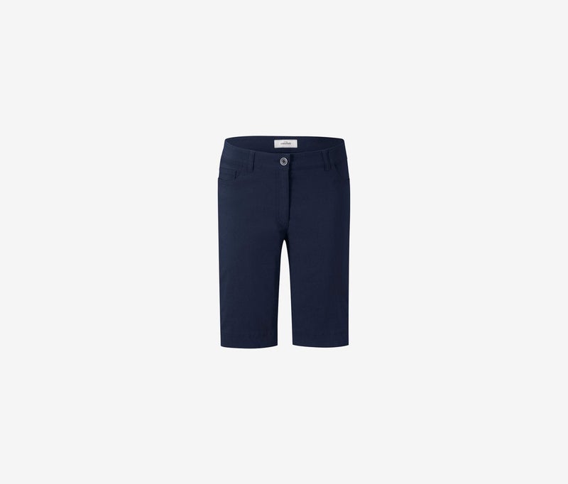 Tchibo Women Plain Chino Short, Navy  - Image 2