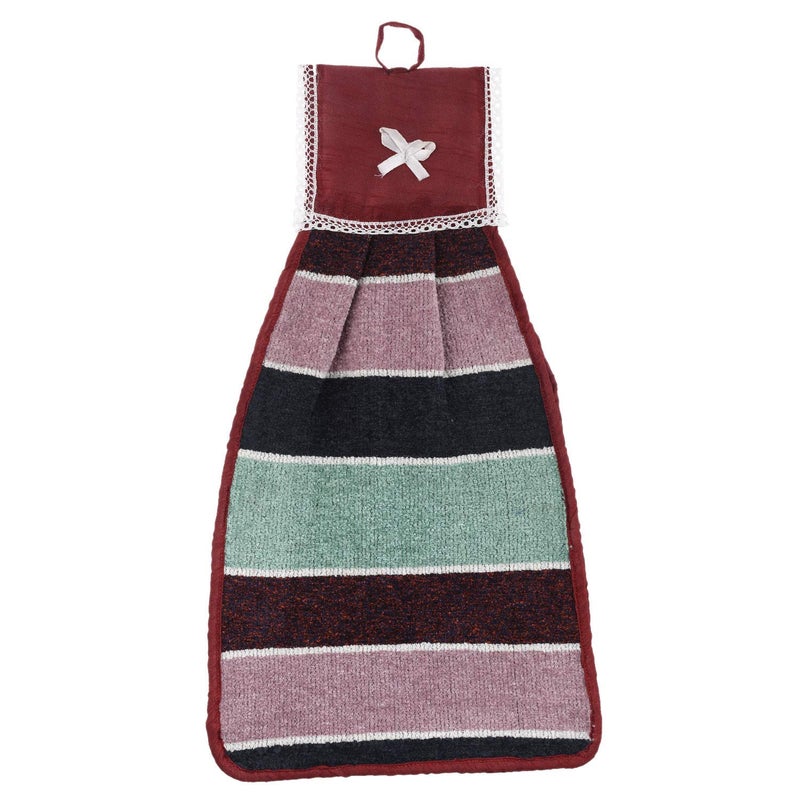 Kuber Industries Hanging Cotton 2 Pieces Cotton Washbasin Napkin/Hand Towel for Kitchen and Bathroom (Multi) - CTKTC45552 - Image 3