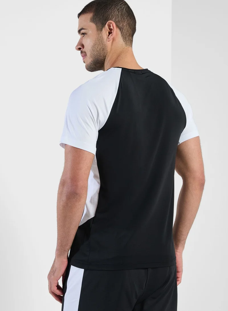 BOSS Colour Block Crew Neck T-Shirt