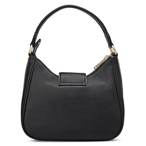 Da Milano Leather Sling Bag for Women - Black (01682OL) - Image 4