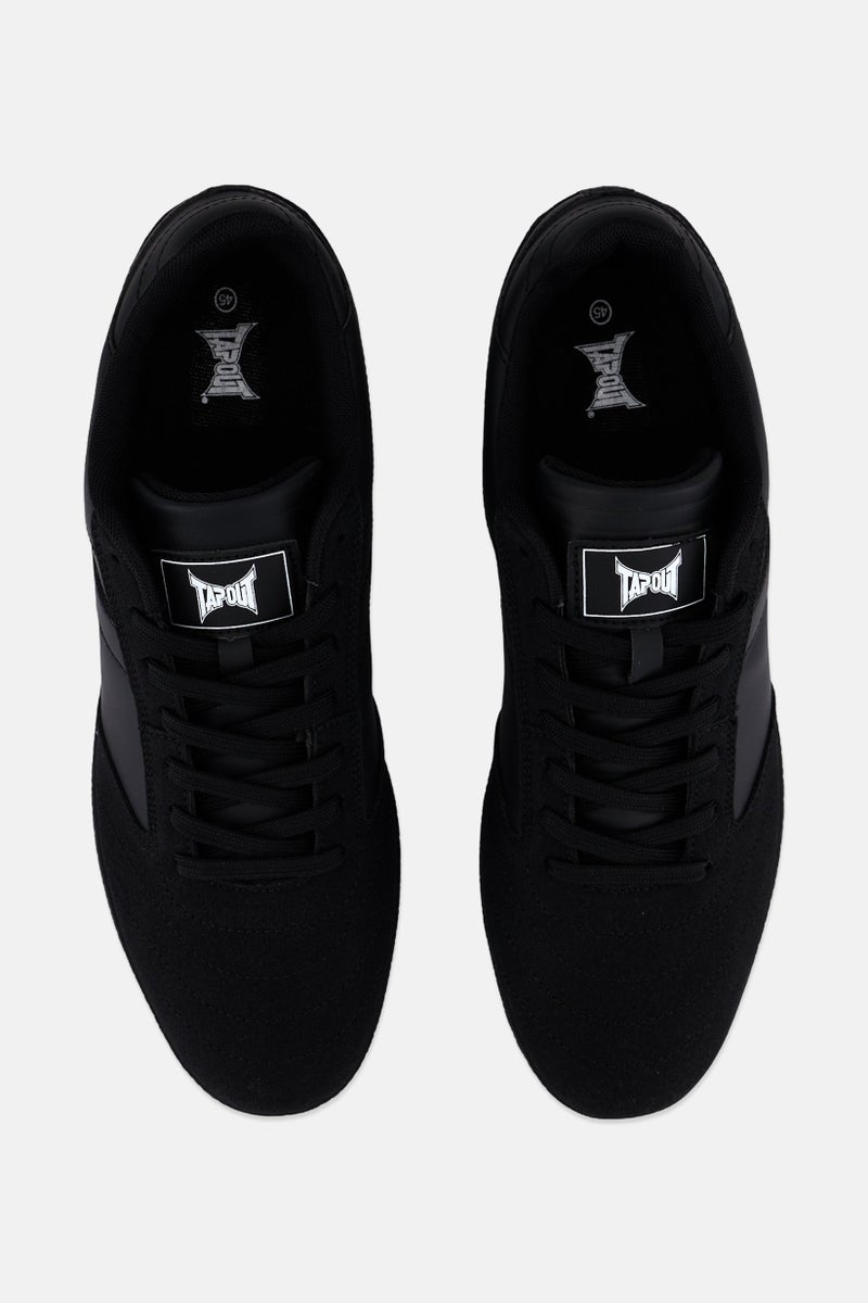 TapouT Men Lace Up Outdoor Shoes, Black - Image 3