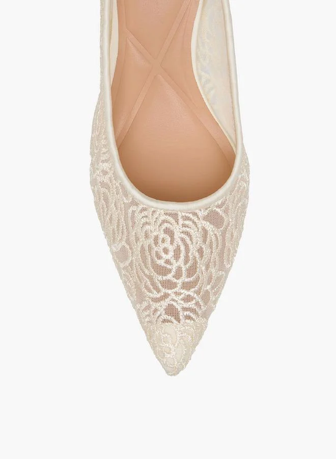 Celeste CREAM Women Stiletto Heel Pumps for Women | Best Price UAE
