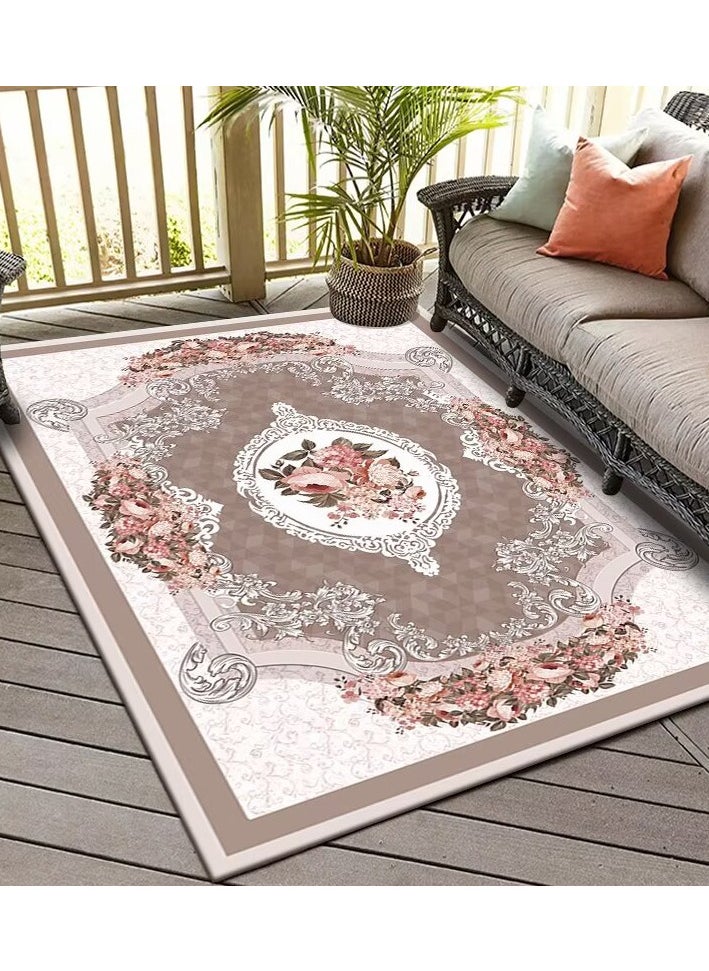 OLUDENIZ Carpet of Cultural Elegance 200*230 CM Persian-Inspired Area Rug in 200x230 CM Size  - Image 1