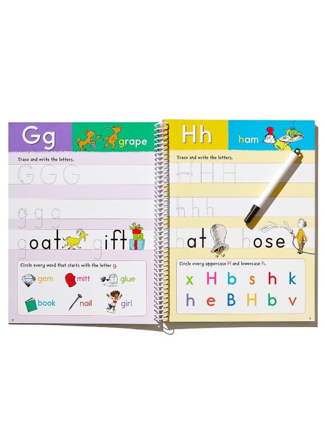 null - Dr. Seuss Wipe-Clean Workbook: Letters and Numbers: Activity Workbook for Ages 3-5 - Image 1