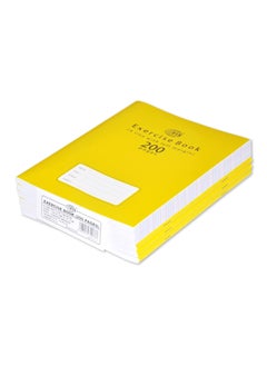 FIS Exercise Book Notebook 200 Pages, 4 Line With Margin, Size 16 X 21 Cm, Pack Of 6 FSEB4LM200N  - Image 1