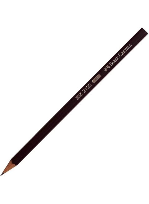 Faber-Castell Faber Castell 2122 HB Graphite Pencil - Black