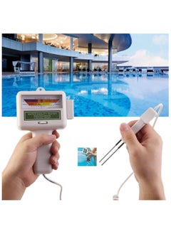 General PH Tester Portable 2 in 1 PH & CL2 Chlorine Level Meter Water Quality Analysis Measurement Monitor Checker for Swimming Pool Spa Water Water Spring  - Image 2