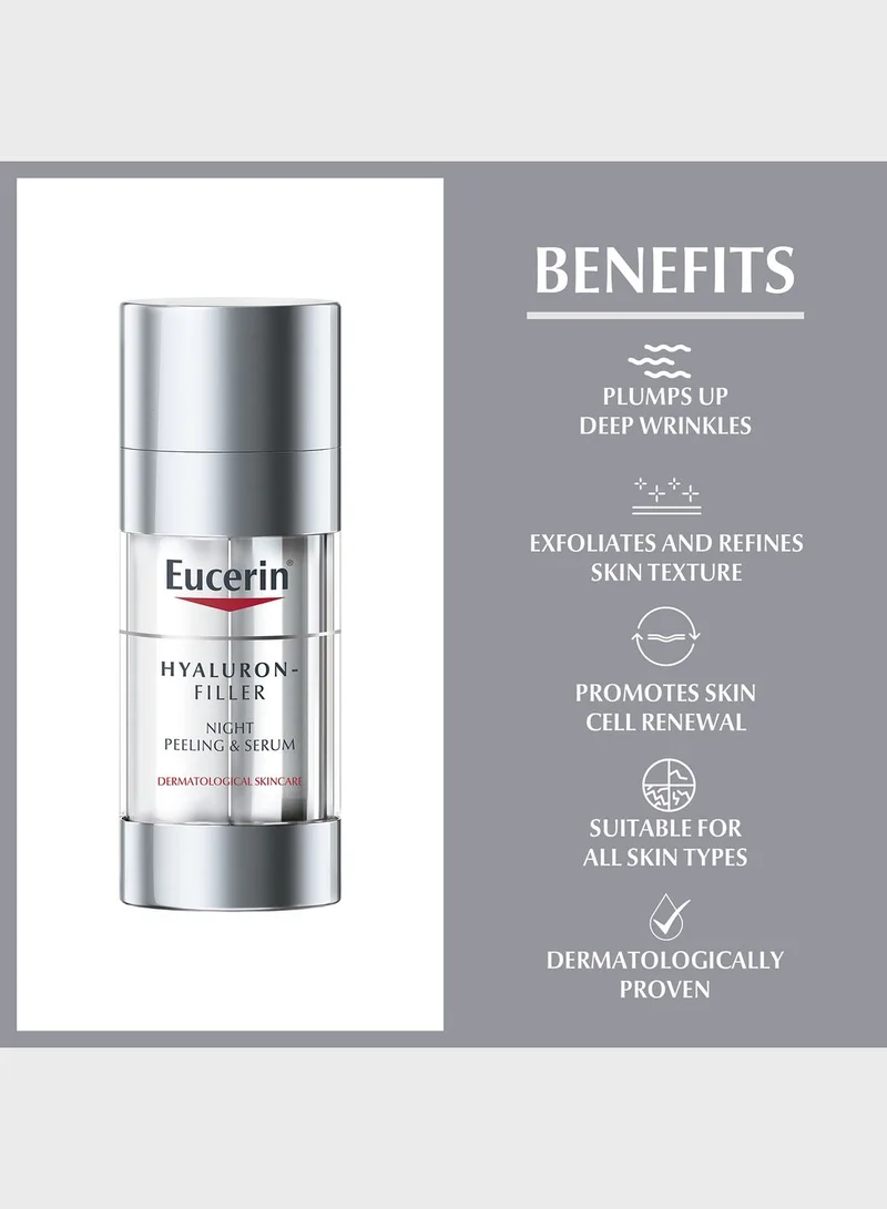 Eucerin Hyaluron Filler Night Peeling & Serum