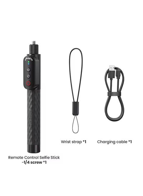 aMagisn 1m Extendable Monopod Remote Control Waterproof Selfie Stick for Mobile Phone Gopro 13 12 11 Insta360 X4 X3 Ace AcePro