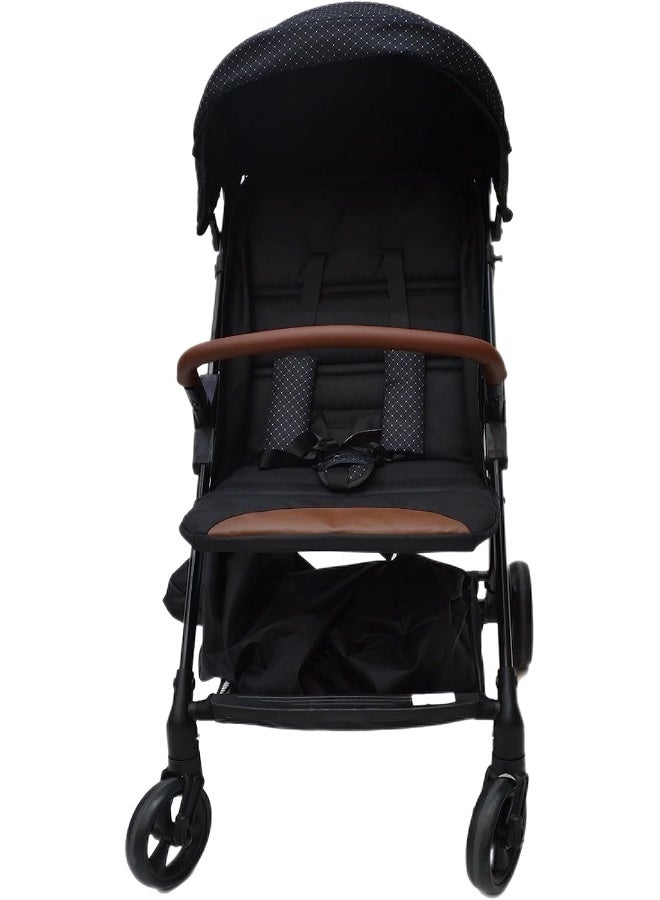 SMR Kids Z2 Easy Fold Compact Lightweight Stroller (Black) - Image 3