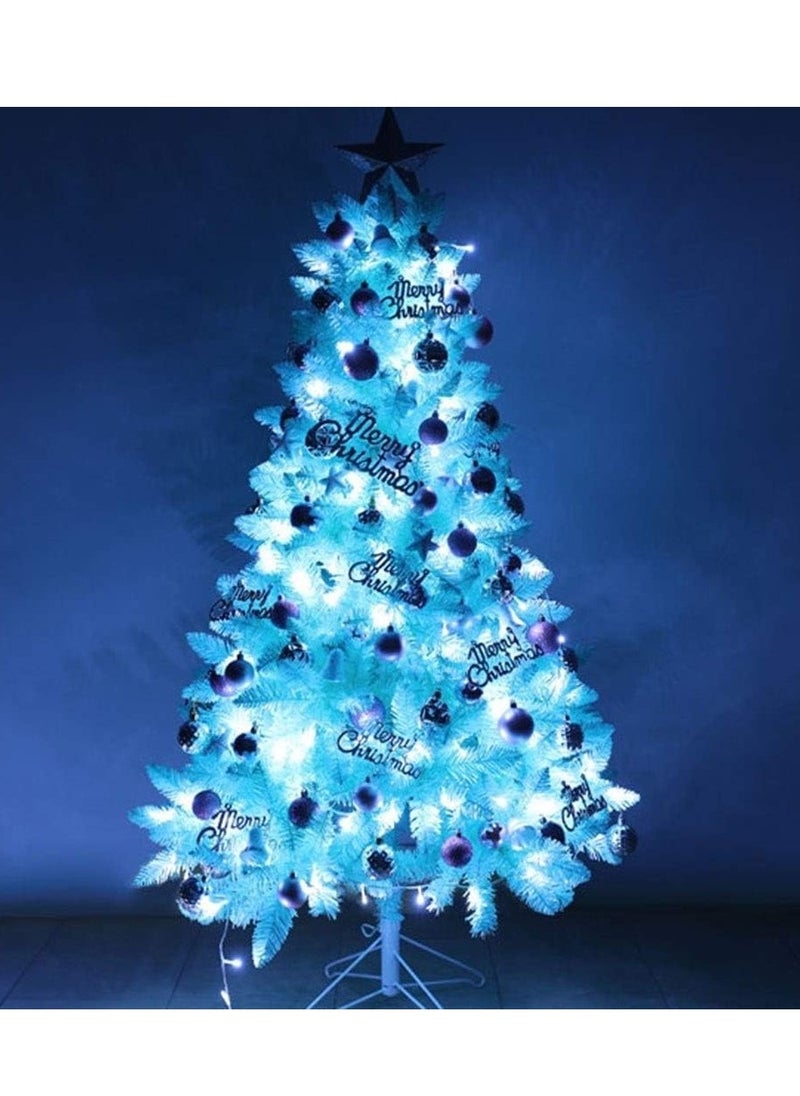 Generic Blue Christmas Tree Add Christmas Decoration Tree Christmas Gift Hotel Decoration Christmas Tree Holiday Decoration, Color : Blue, Size : 120cm  - Image 3