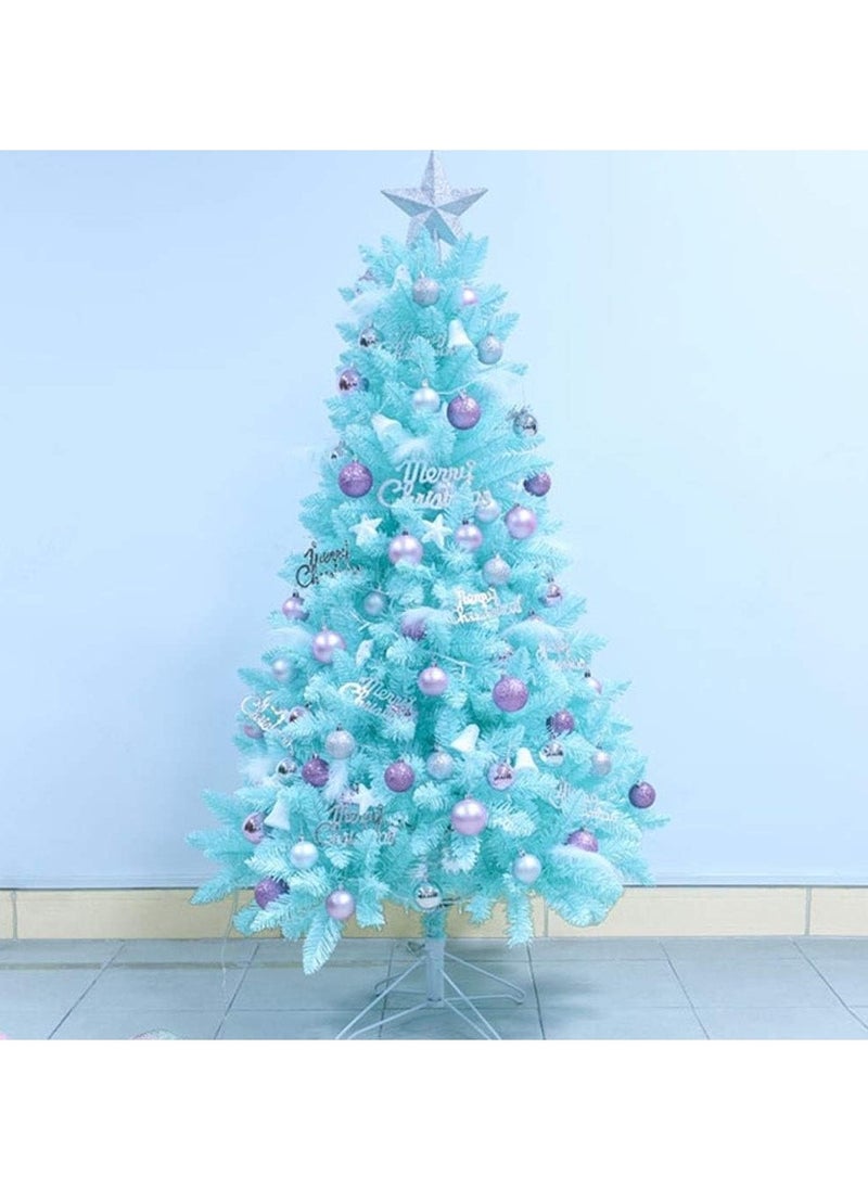 Generic Blue Christmas Tree Add Christmas Decoration Tree Christmas Gift Hotel Decoration Christmas Tree Holiday Decoration, Color : Blue, Size : 120cm  - Image 2