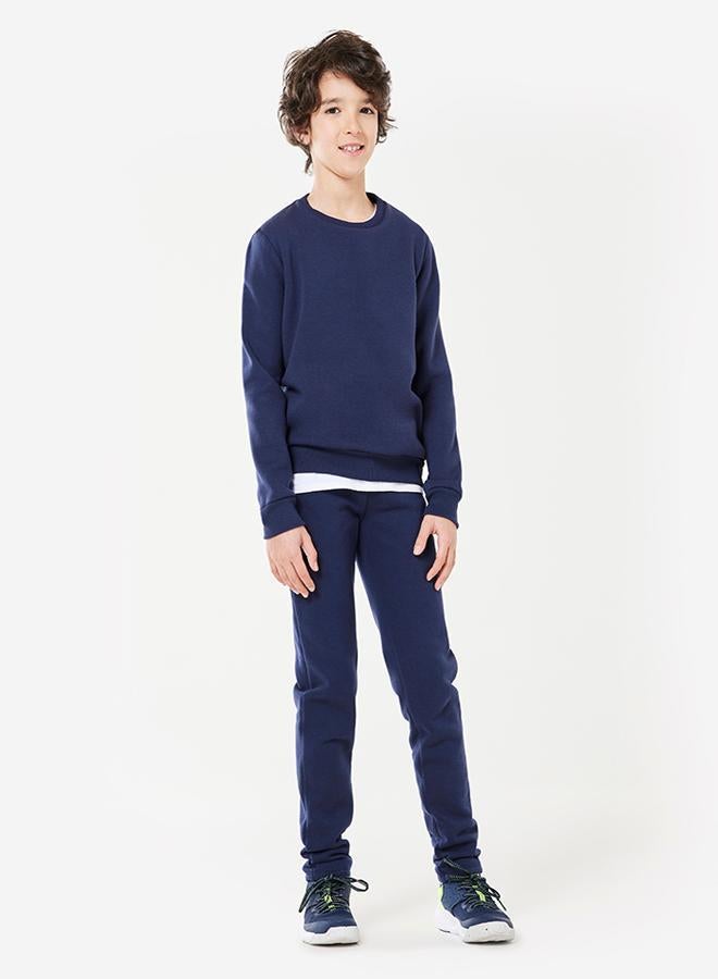 DECATHLON Kids' Unisex Warm Crew-Neck Sweatshirt - Image 2