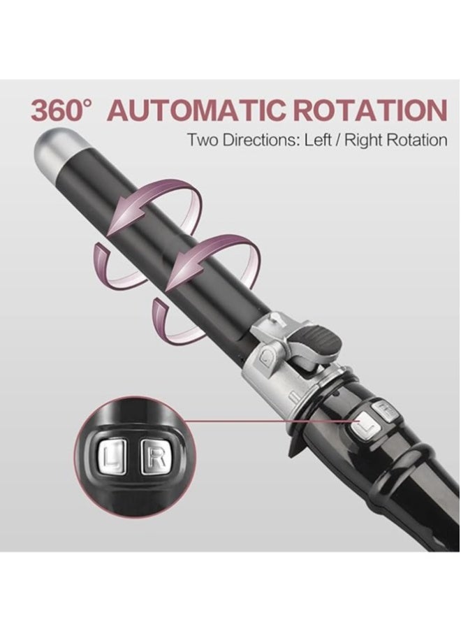 Rotating curling iron, 28mm, best curling iron for large curling irons, automatic rotating curling iron wall, beach curling iron, curling iron - Image 3