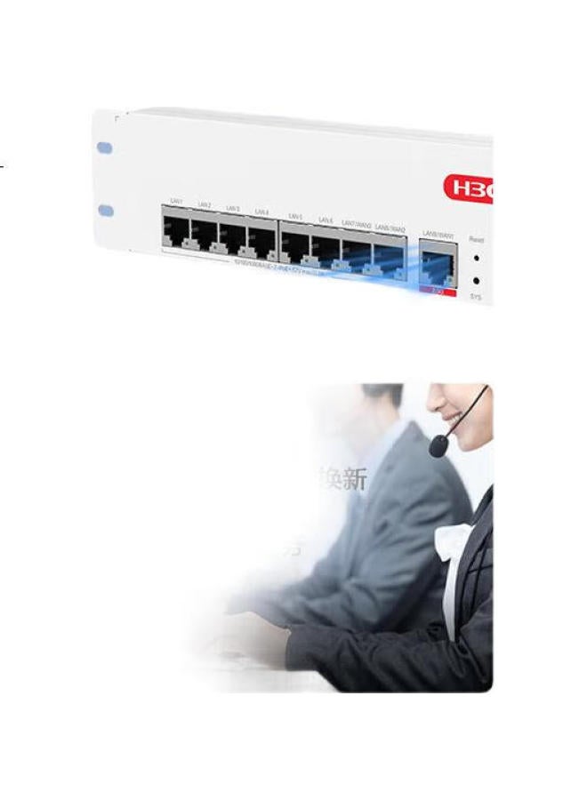 H3C H9 2.5G Edition Ap Panel Whole House Wifi Kit 4 Gigabit Dual-Band Wireless Ap + 9-Port Poe Router Hotel Homestay Villa Enterprise Networking 3000M - Image 1