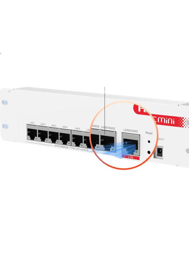 H3C H9 2.5G Edition Ap Panel Whole House Wifi Kit 4 Gigabit Dual-Band Wireless Ap + 9-Port Poe Router Hotel Homestay Villa Enterprise Networking 3000M - Image 3