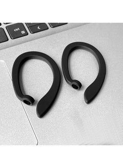 Generic For Airpods3 Headset Anti-lost Rope Silicone Magnetic Anti-lost Lanyard Apple Pro2 Bluetooth Headset Anti-lost Rope-Color:[Anti-lost Ear Hooks] Black-Model:Bare Metal Without Packaging  - Image 1