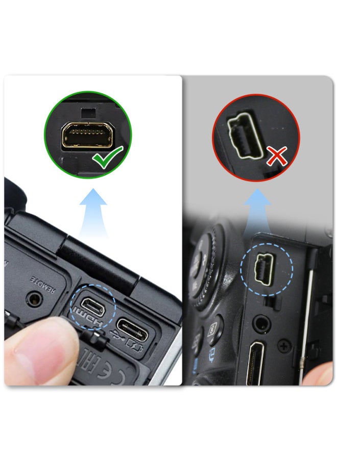 Generic - TYPE C To MINI 8P OTG Digital Camera Cable Is Suitable For 8P Interface Copy Transmission Such As Nikon For Sony-Line Length:1.5m - Image 1