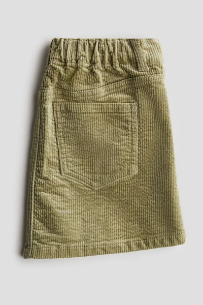 H&M Cotton Corduroy Skirt