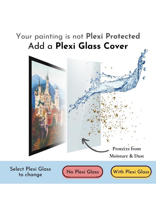 Mad Masters Hogwarts Harry Potter School Painting Hanging Photo Frame Decorative Item for Living Room, Bedroom, Home Decor and Wall Decoration (MM 1155, 8x12 Inch, Paper, Without Plexi Glass) - Image 5