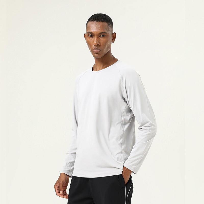 Generic New FlexFit Mens Running T-Shirt Cloud gray 