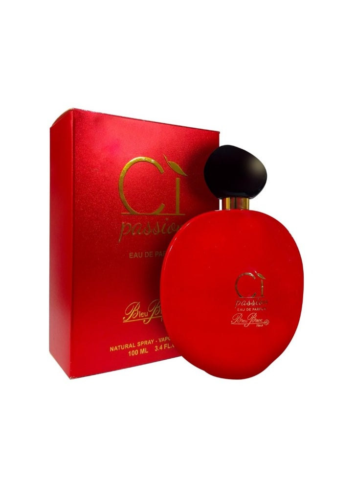 Bleu Blanc Fleur CI Passion Eau De Parfum for Women - 100ml  - Image 1