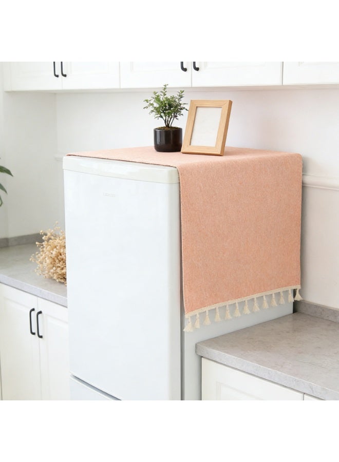Fridge Dust Cover Washer And Dryer Top Refrigerator Dust Proof Cover Solid 150 CM x 60 CM (L x W) - Image 2