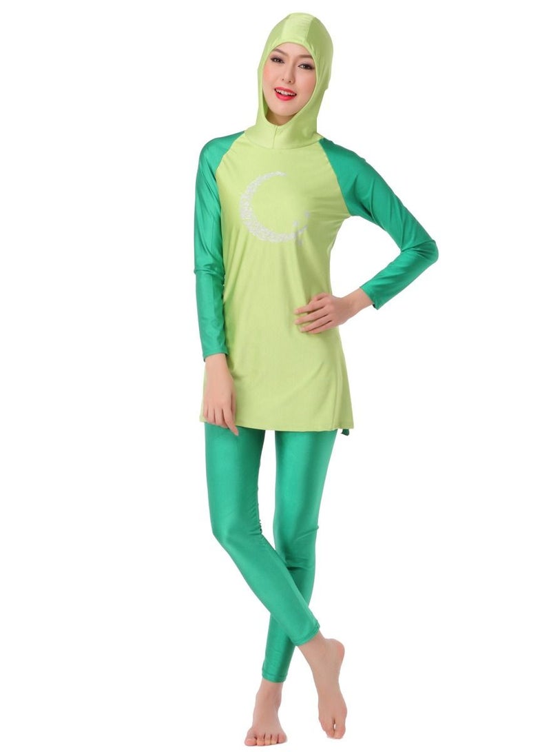 Loquat Muslim lady traditional fashion swimwear swimsuit - Image 1