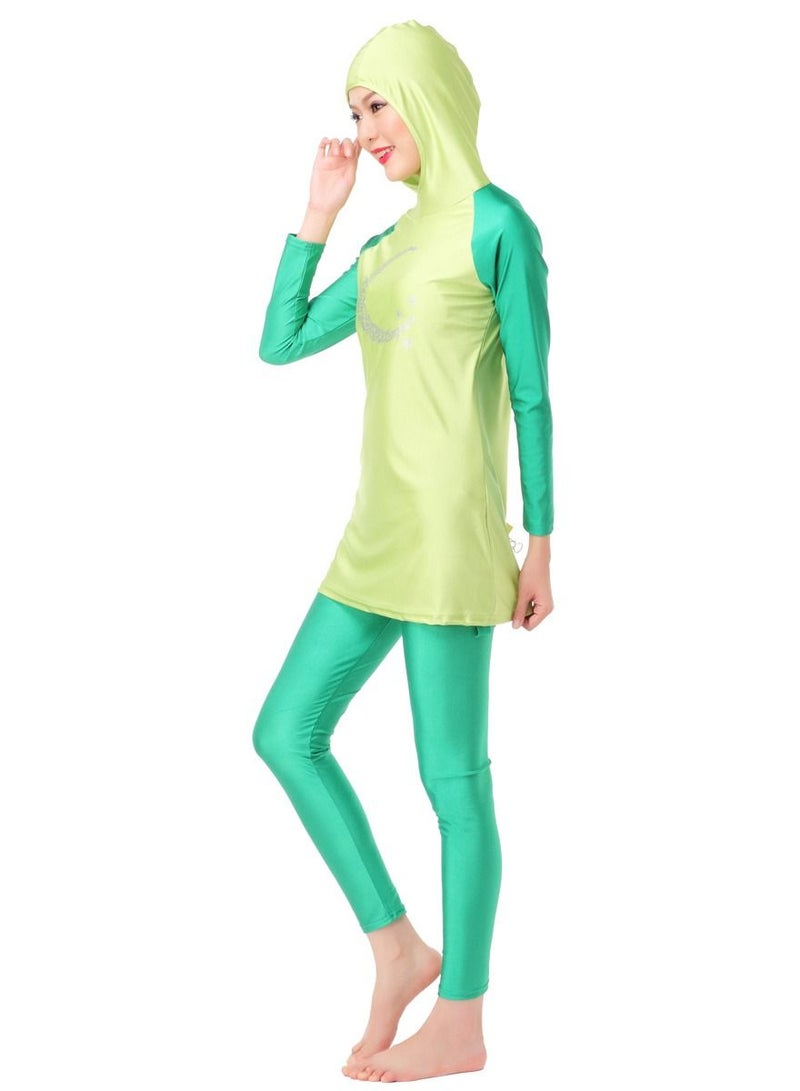 Loquat Muslim lady traditional fashion swimwear swimsuit - Image 3