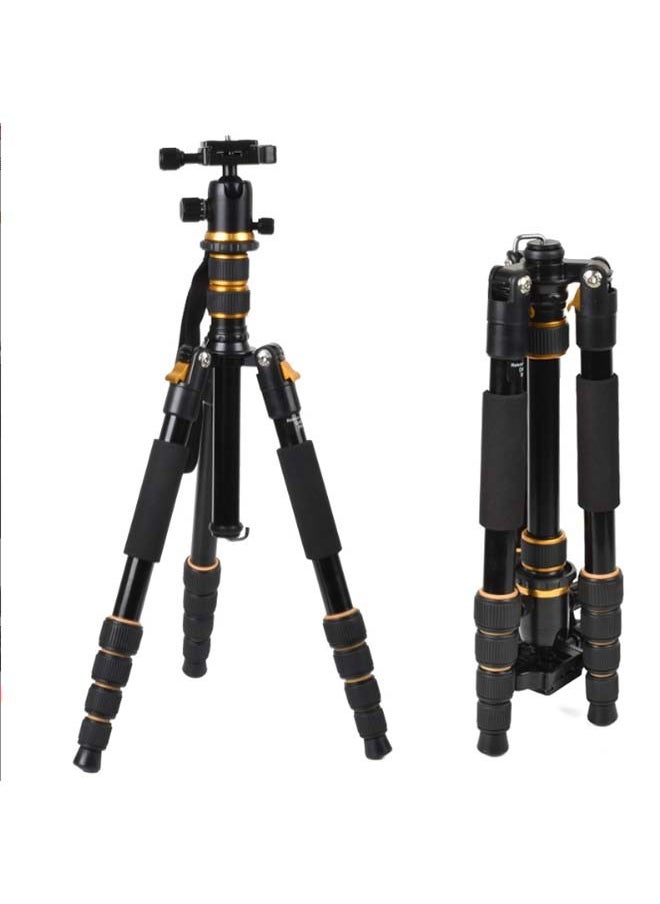 1.6m multifunctional SLR professional camera tripod with damping ball head for outdoor reflex photography Shadow Stand Portable Multi-Function Tripod/Variable Monopod (Free Mobile Phone Clip)