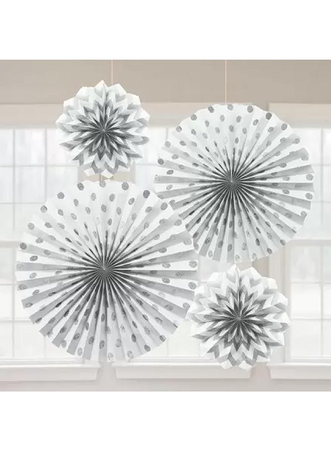 Amscan 4 Gillter Fans 304 Cm