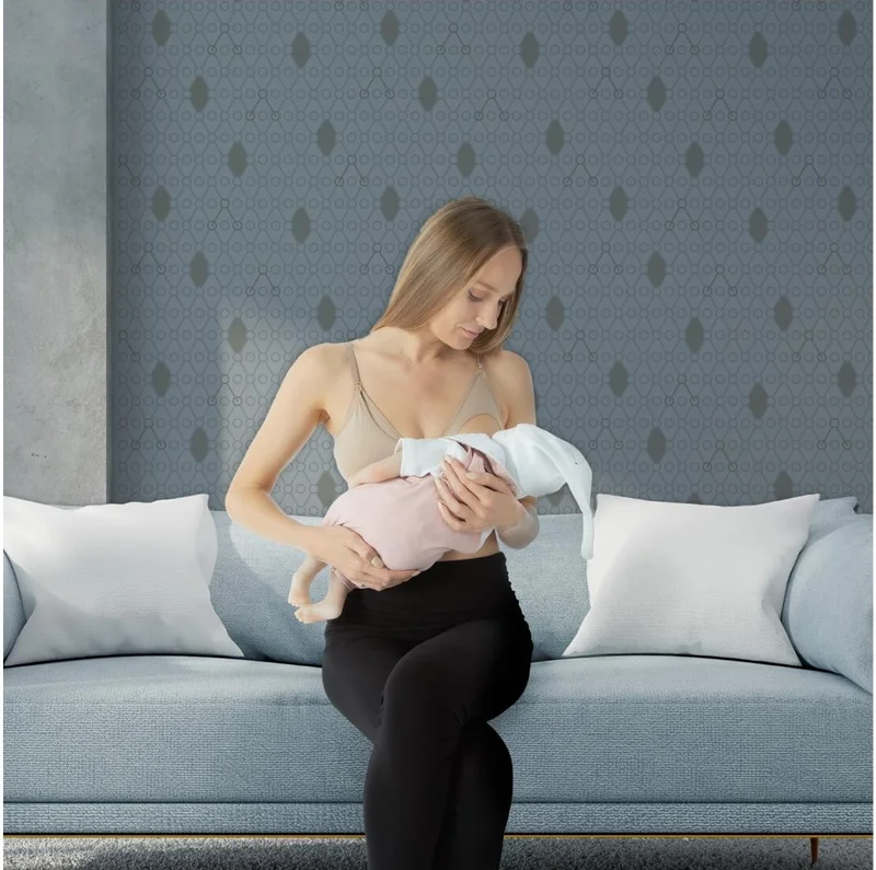 Gezenbebe Bmom Pregnancy and Nursing Bra Mink