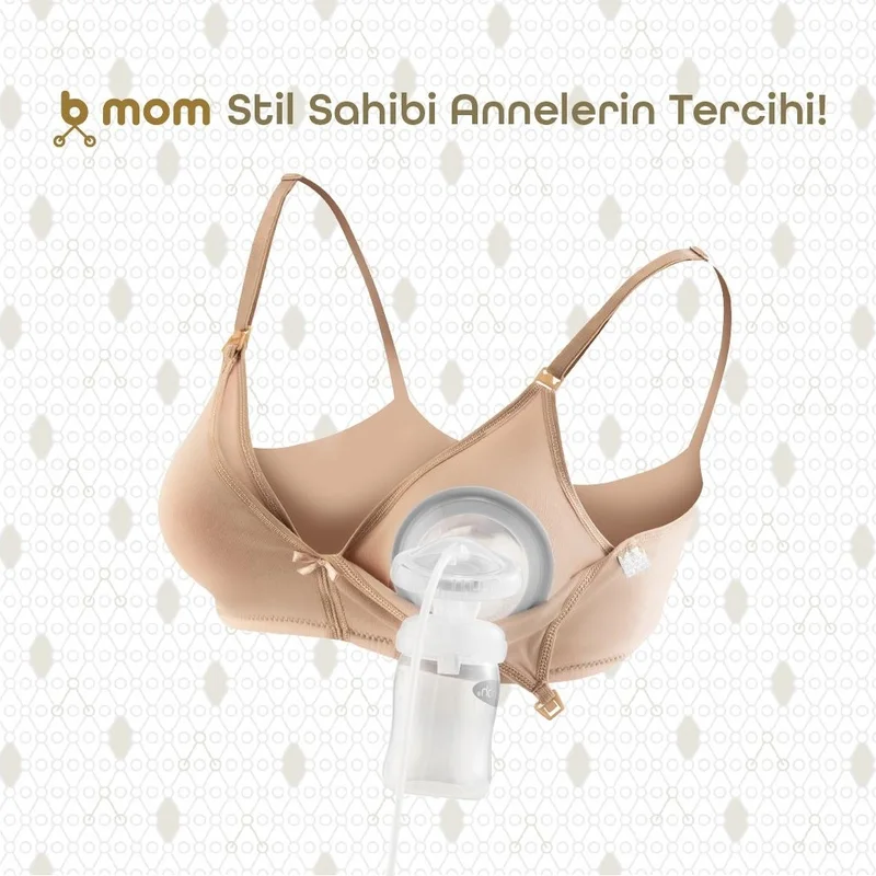Gezenbebe Bmom Pregnancy and Nursing Bra Mink