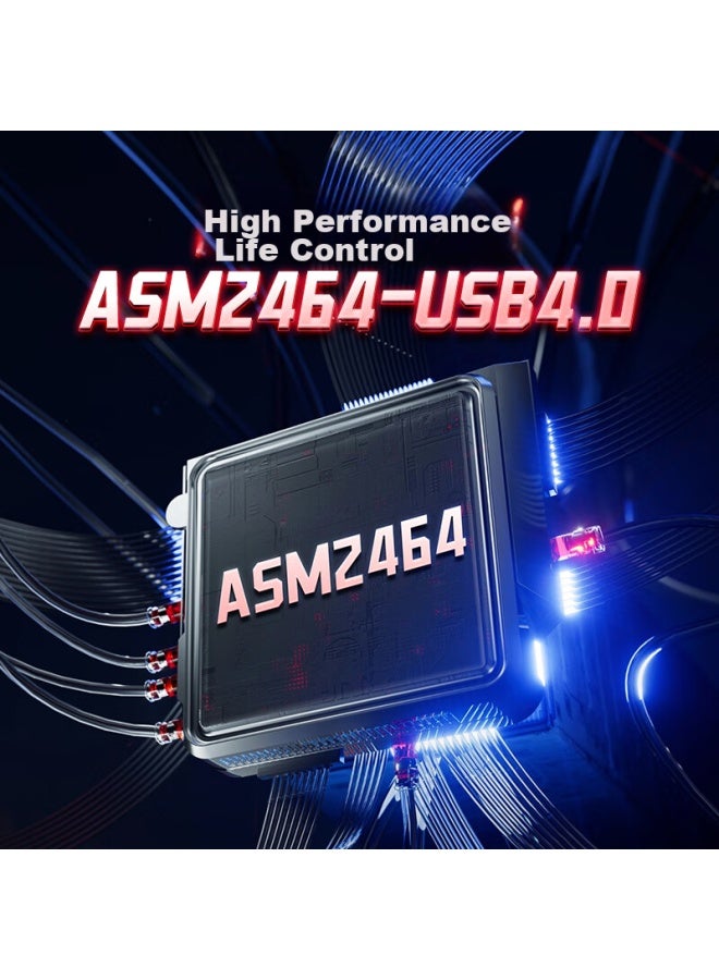 fanxiang Fanxiang 2Tb Portable Solid State Drive (Pssd), Portable Ssd, Type-C Direct Connection To Phone, 3700Mb/S, External Hard Drive For Computer, Ps3000 - Image 3