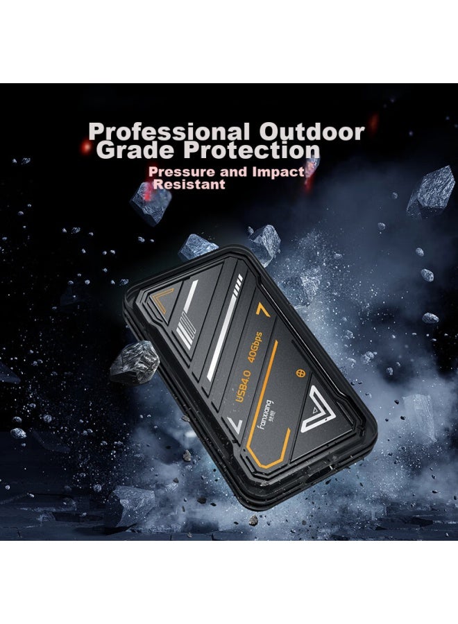 fanxiang Fanxiang 2Tb Portable Solid State Drive (Pssd), Portable Ssd, Type-C Direct Connection To Phone, 3700Mb/S, External Hard Drive For Computer, Ps3000 - Image 4