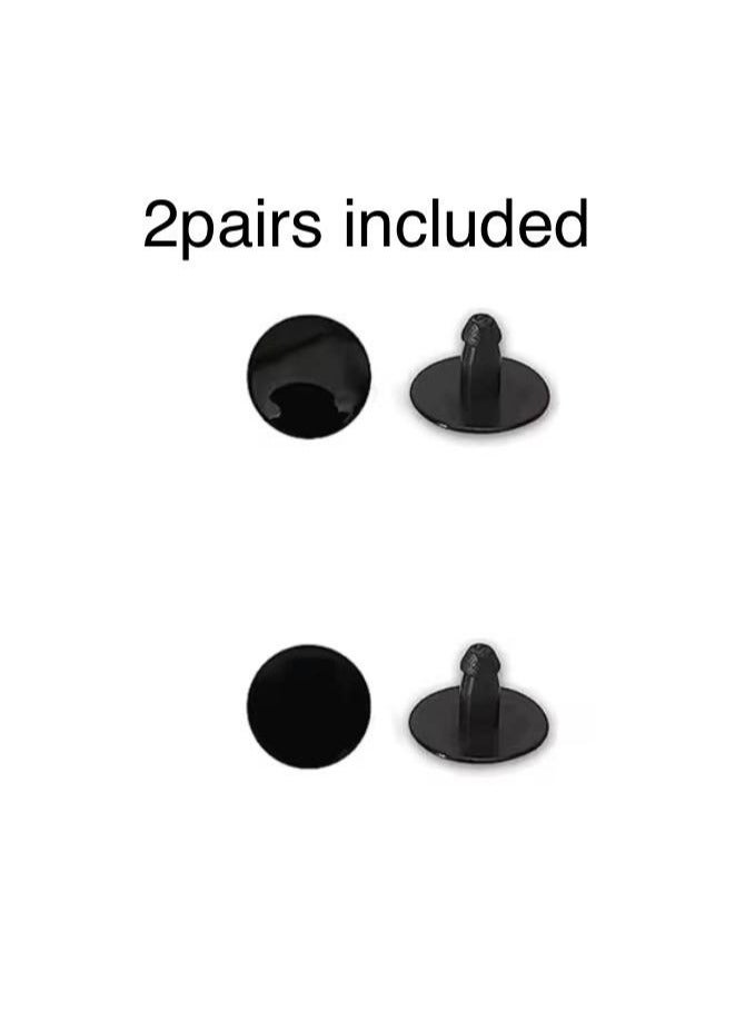 Universal Button croc shoes Fix  – 2 Pairs per Bag - Image 2