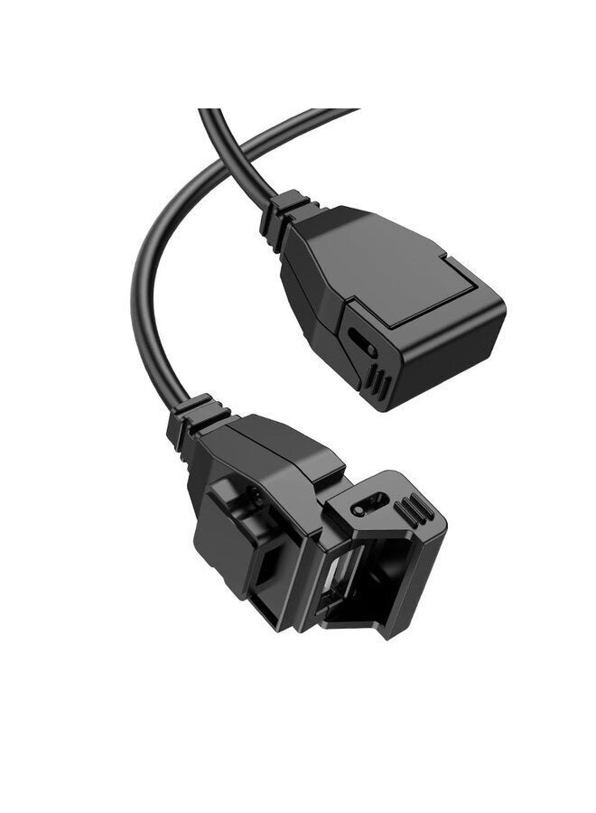 Hoco Z45A Motorcycle Charger, Dual USB 5V/2.4A Output, Waterproof USB-A Port, Handlebar Fixing Strap, 1.5m Cable, ABS+PC Material - Image 1