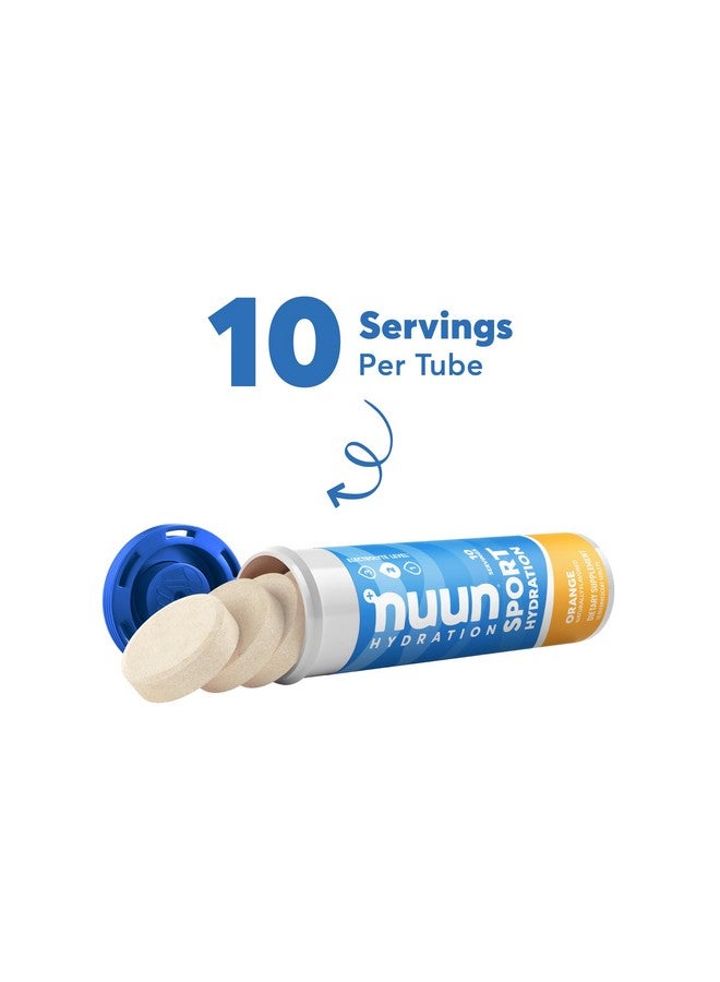 Nuun أقراص الإلكتروليت الرياضية للترطيب النشط برتقالية 8 عبوات (80 حصة) - Image 5