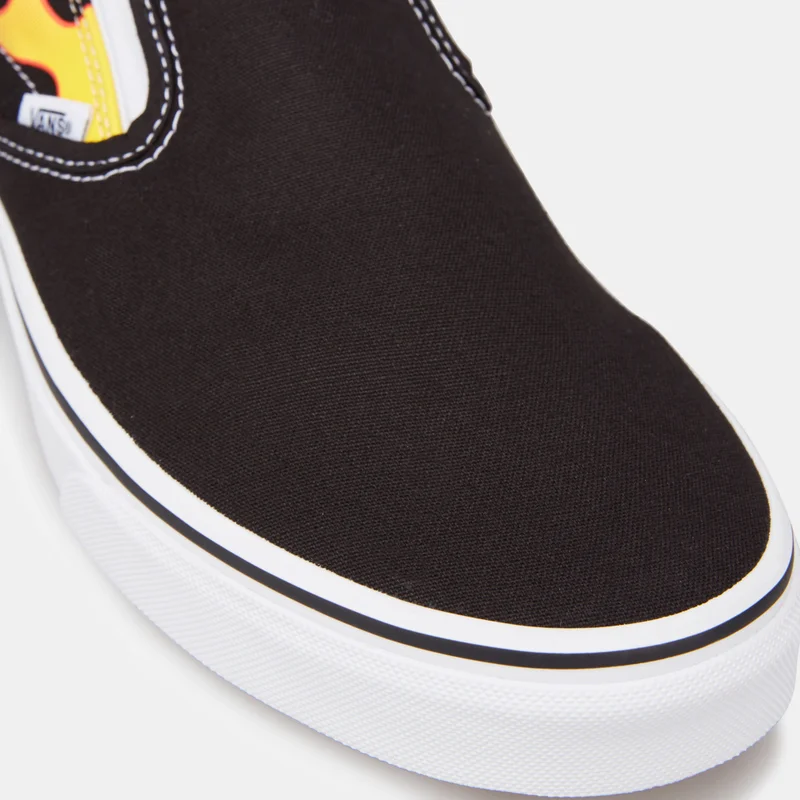 Vans Black Flames Slip-On Shoe  | Best Price UAE