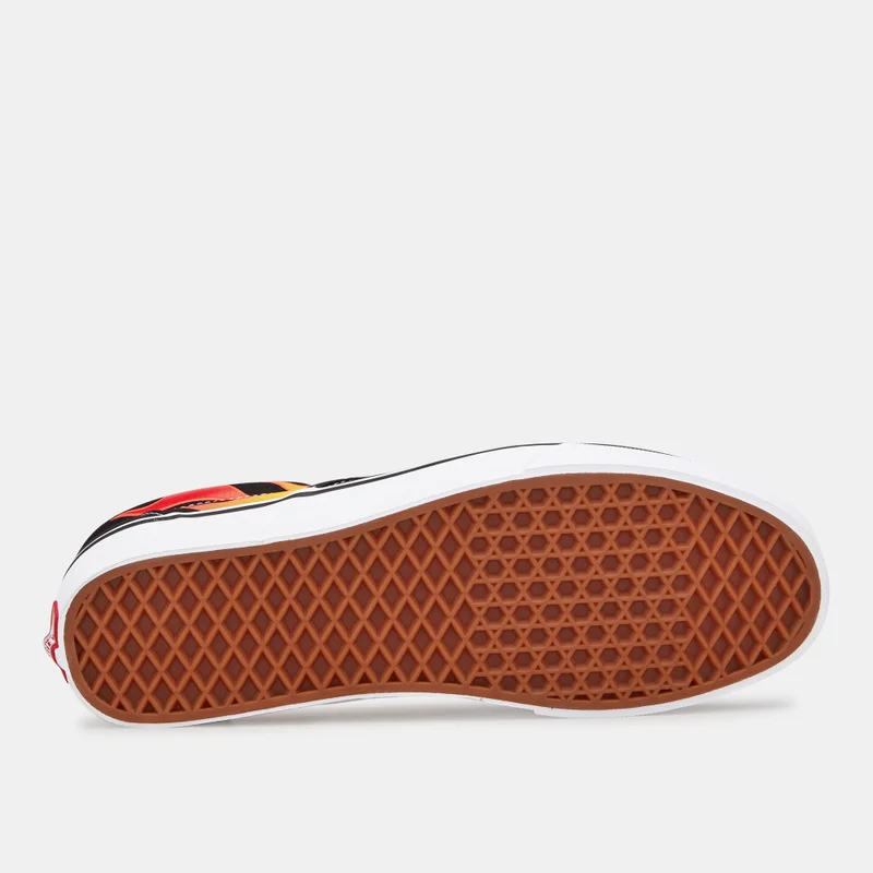 Vans Black Flames Slip-On Shoe  | Best Price UAE