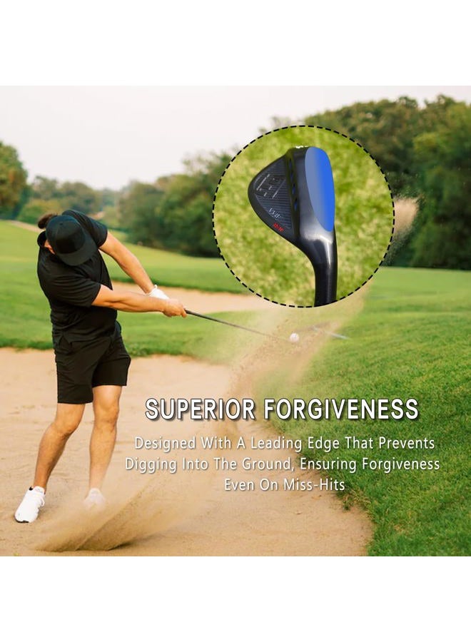 Yamato Full Face Golf Wedge Set or Individual Golf Wedges 50/52/54/56/58/60 Forged Golf Gap Wedge Sand Wedge Lob Wedge Golf Clubs Milled Face for High Spin - Great Golf Wedge - Image 2